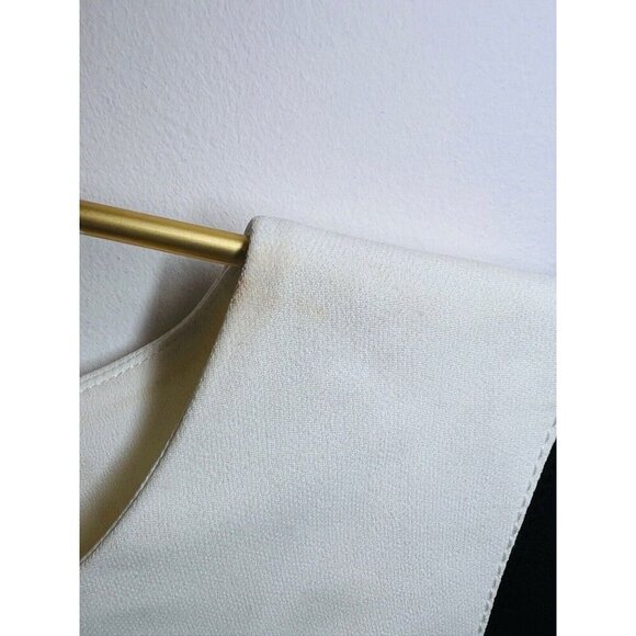 Aquilano Rimondi Sheath Dress Black White Size EU 44 - Picture 3 of 15